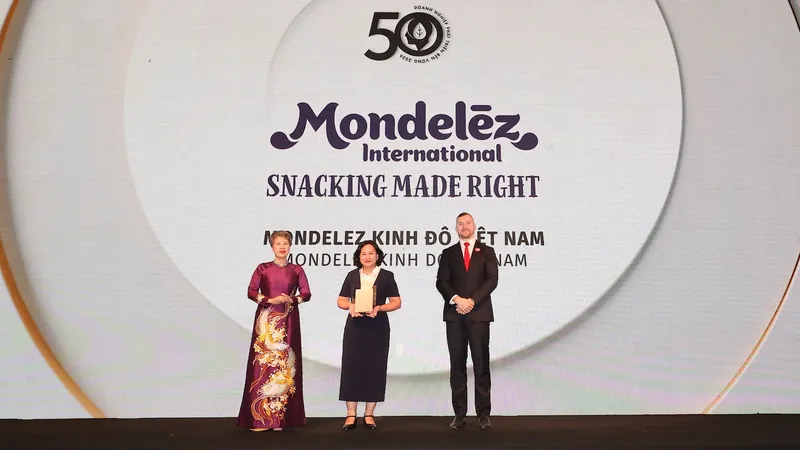 Mondelez Kinh Đô Việt Nam tiếp tục được vinh danh với chuỗi giải thưởng phát triển bền vững