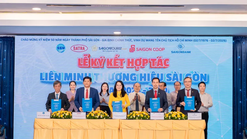 Liên minh Thương hiệu Sài Gòn: Cộng hưởng sức mạnh, xây dựng chuỗi giá trị mới