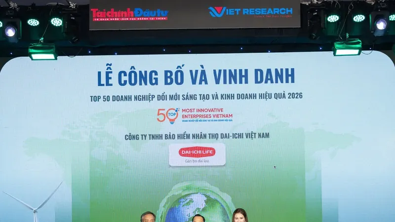 Dai-ichi Life Việt Nam nhận 4 giải thưởng uy tín tại Diễn đàn Doanh nghiệp Việt Nam 2026