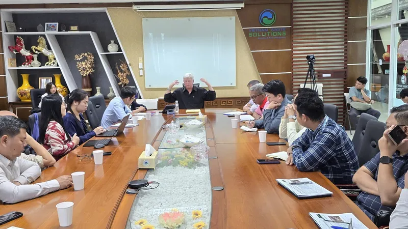 VWS đã đón đoàn khách quốc tế đặc biệt đến tham quan và tìm hiểu thực tế tại Khu liên hợp xử lý chất thải Đa Phước