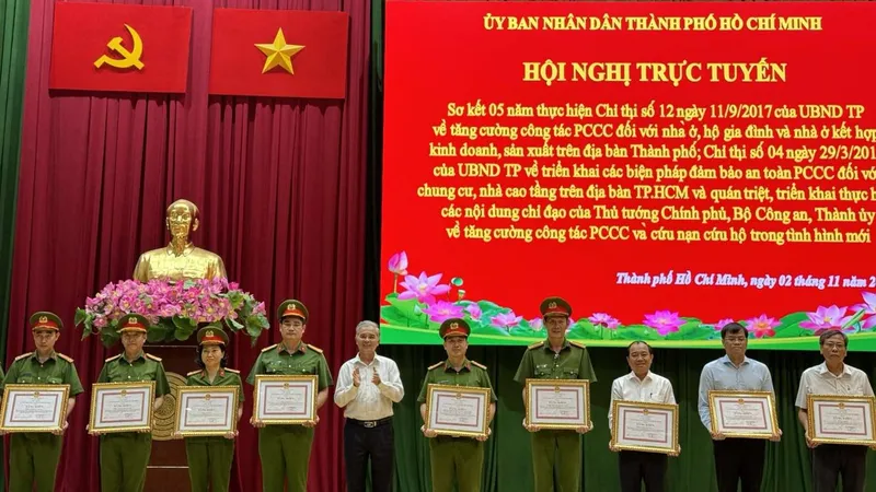 Thực hiện tốt công tác PCCC đảm bảo an ninh trật tự ở TPHCM