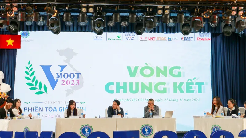 Vòng chung kết cuộc thi Phiên tòa giả định phiên bản Việt - Vmoot 2023