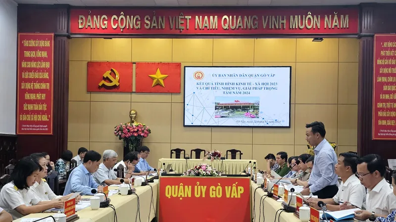 Quận Gò Vấp tiếp tục đẩy nhanh các dự án chậm tiến độ 