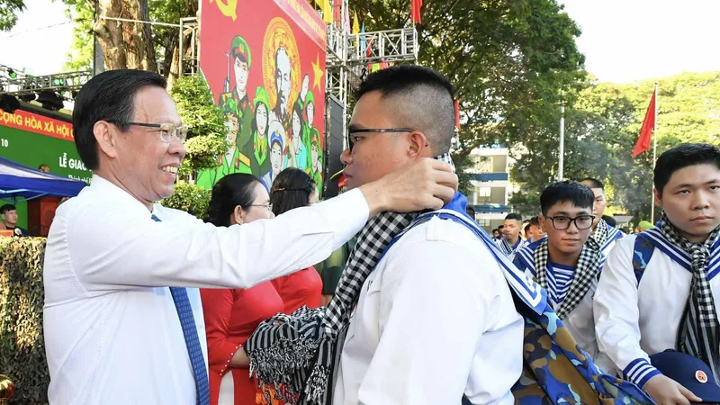 Tự hào trở thành tân binh