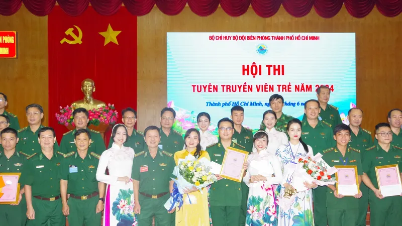 Bộ đội Biên phòng TPHCM tổ chức Hội thi Tuyên truyền viên trẻ năm 2024