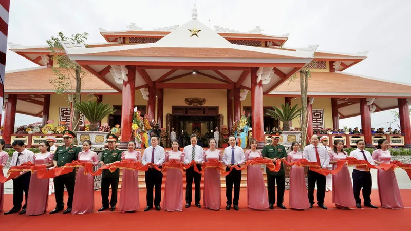 Khánh thành Đền thờ Anh hùng liệt sĩ Rừng Sác - Cần Giờ