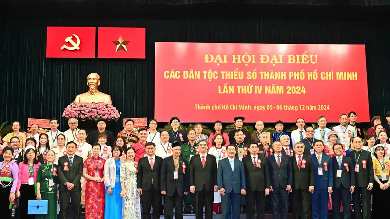 Đại hội Đại biểu các dân tộc thiểu số TPHCM lần thứ IV năm 2024: Biểu tượng của sức mạnh khối đại đoàn kết toàn dân tộc 