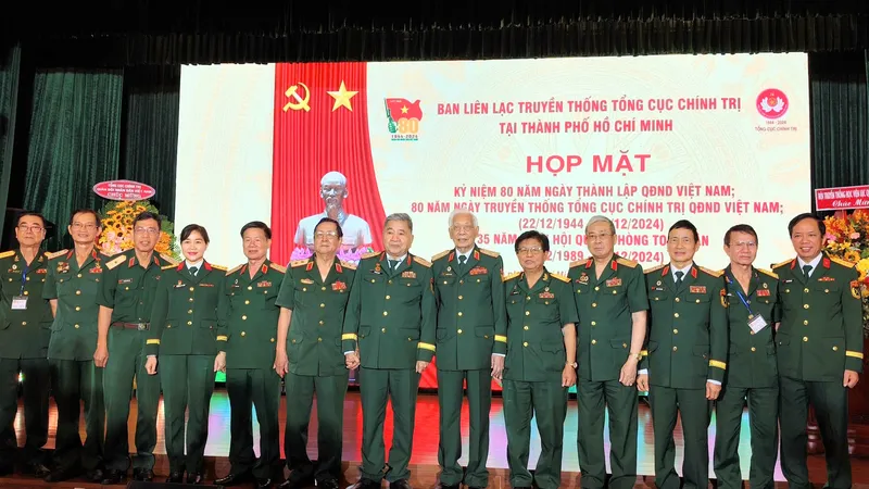 Họp mặt Ban liên lạc truyền thống Tổng cục Chính trị tại TPHCM