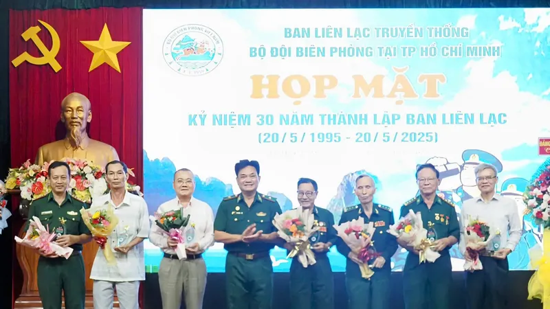 Kỷ niệm 30 năm thành lập Ban Liên lạc truyền thống Bộ đội Biên phòng TPHCM