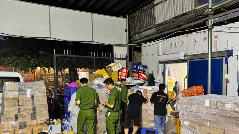Phát hiện gần 70 tấn nội tạng và thịt động vật không rõ nguồn gốc tại TPHCM