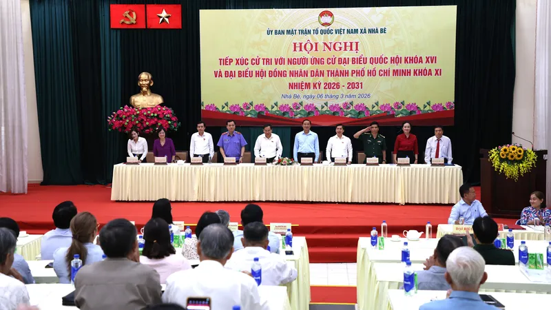 Cử tri xã Nhà Bè, Hiệp Phước mong sớm hoàn thiện quy hoạch các khu công nghiệp, cảng biển