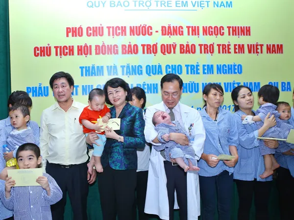 Quỹ Bảo trợ trẻ em Việt Nam đã có nhiều chương trình ý nghĩa với trẻ em có hoàn cảnh khó khăn