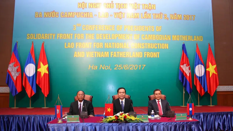 Không để các thế lực xấu bôi nhọ, làm sai lệch mối quan hệ Campuchia - Lào - Việt Nam