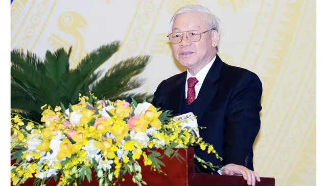 Tổng Bí thư: Kiên quyết đấu tranh loại bỏ những người tham nhũng, hư hỏng