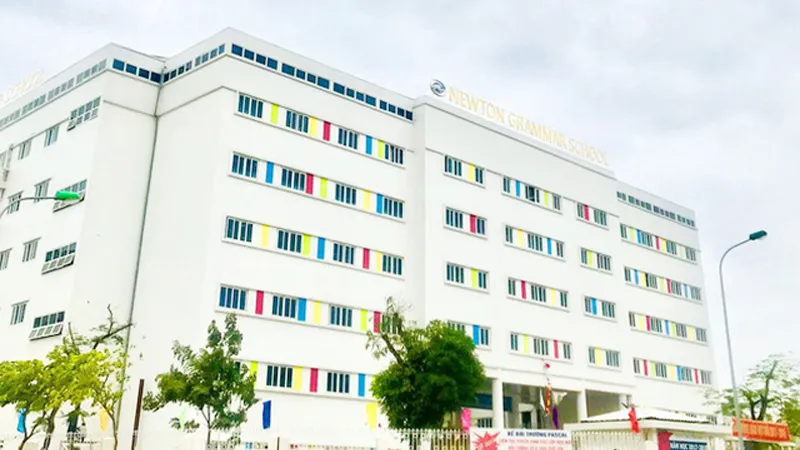 Trường Tiểu học-THCS-THPT Newton (đặt tại khu đô thị Cổ Nhuế - Nam Cường) - Ảnh: trang web của trường