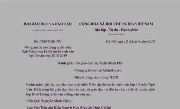 Công văn giả mạo lan truyền trên mạng