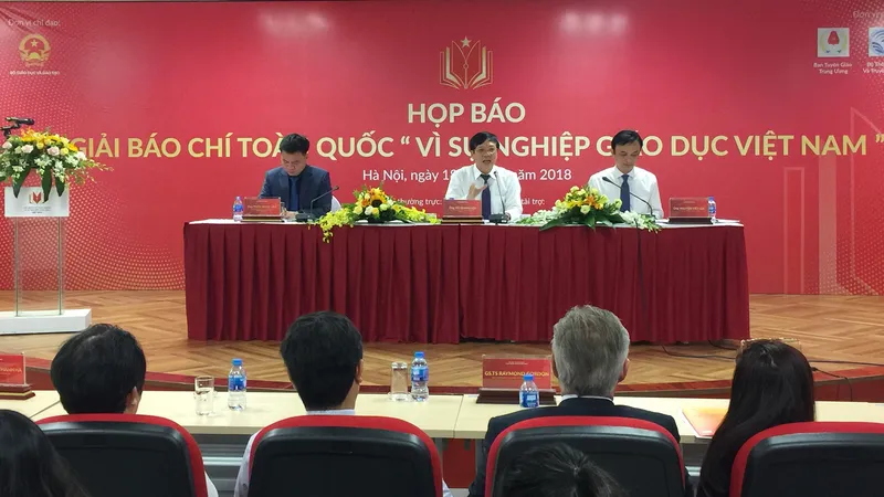 Phát động giải báo chí về giáo dục