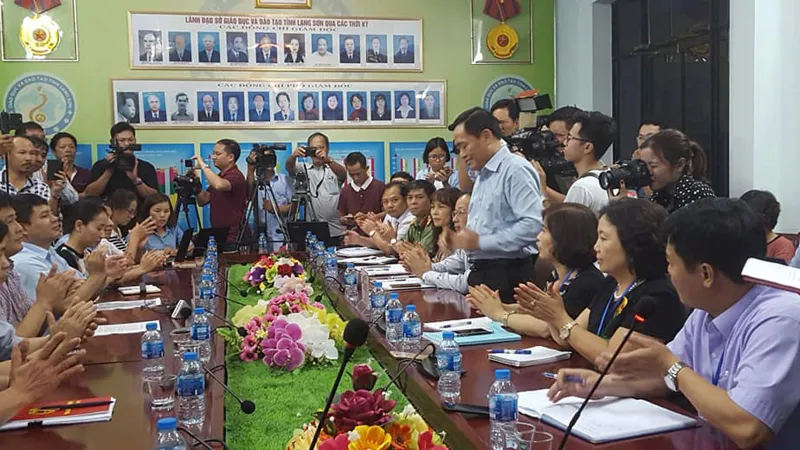 Không phát hiện gian lận thi cử tại Lạng Sơn