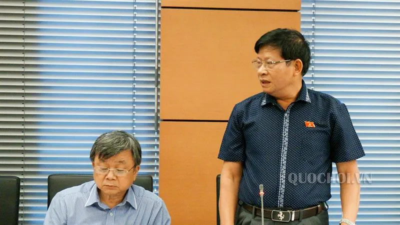ĐBQH Nguyễn Đức Sáu phát biểu thảo luận tại Quốc hội