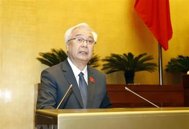 Chủ nhiệm Ủy ban Văn hoá, Giáo dục, Thanh niên, Thiếu niên và Nhi đồng của Quốc hội Phan Thanh Bình