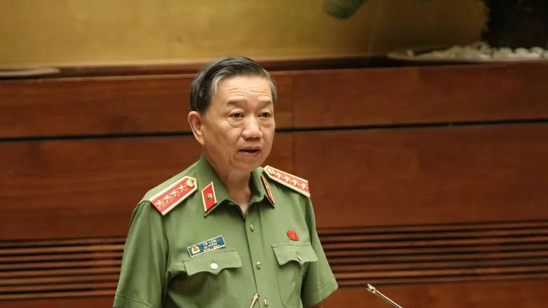 Bộ trưởng Bộ Công an Tô Lâm
