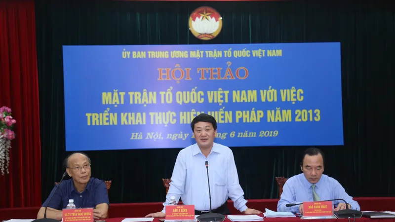 Quang cảnh hội thảo.