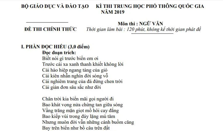 Thí sinh chụp đề thi đăng lên mạng mà giám thị không biết ​