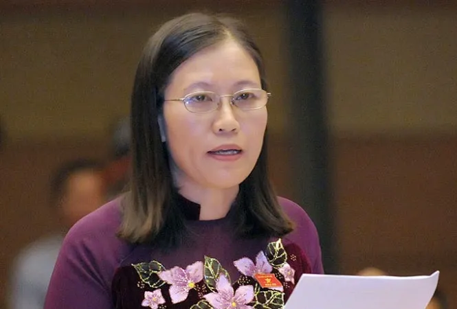 Chủ nhiệm Ủy ban Tư pháp Lê Thị Nga 