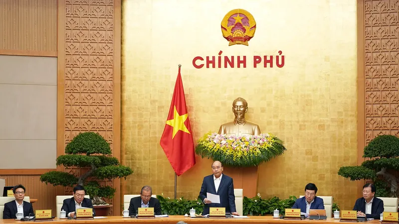 Chính phủ họp ngày 2-12, Ảnh: VGP