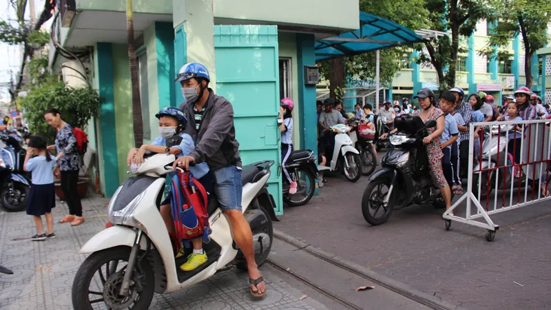 Lớp học khi có dịch 