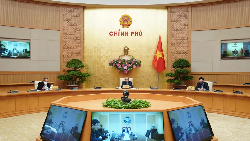 Thường trực Chính phủ họp về phòng chống dịch Covid-19