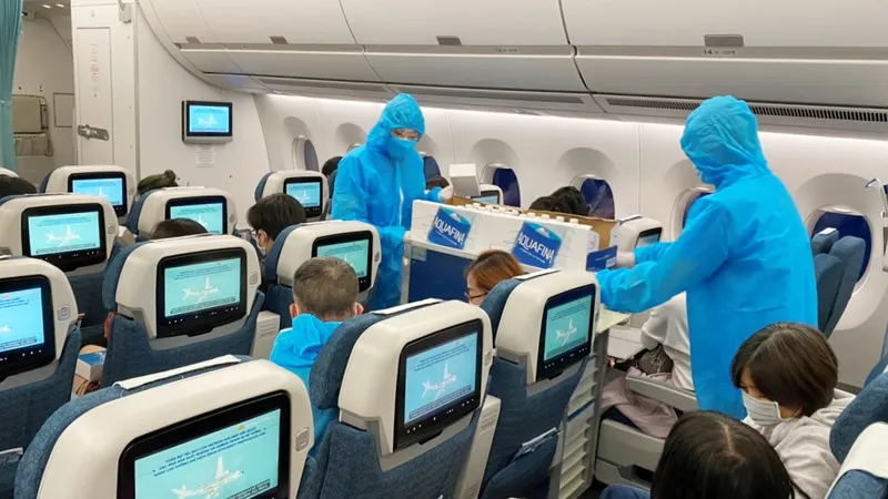 Vietnam Airlines phối hợp tổ chức nhiều chuyến bay đưa công dân Việt Nam về nước