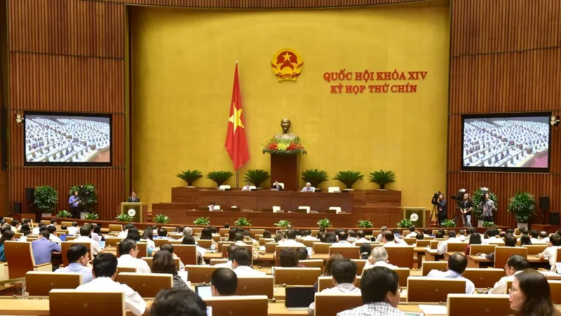 Quốc hội họp ngày 18-6. Ảnh: QUANG PHÚC
