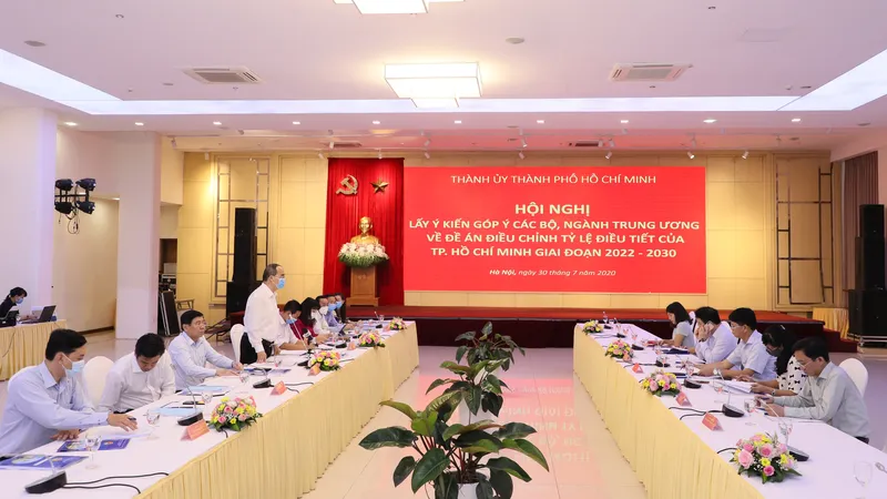 Hội nghị ngày 30-7. Ảnh: QUANG PHÚC