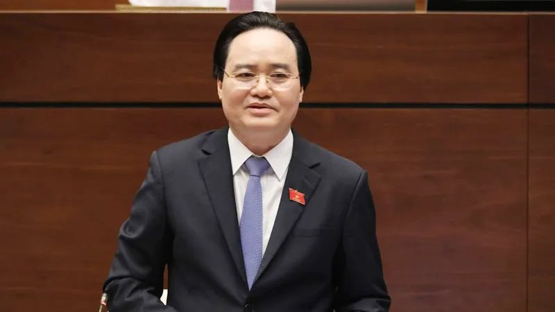 Bộ trưởng Bộ GD-ĐT Phùng Xuân Nhạ 