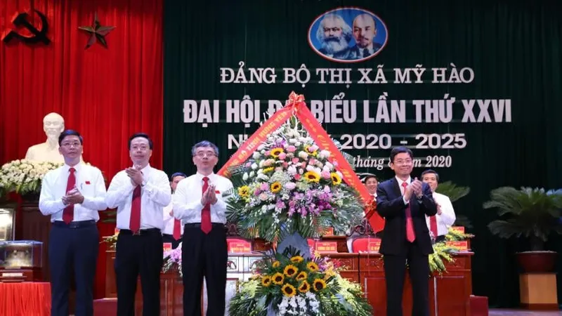 Đại hội Đảng bộ Thị xã Mỹ Hào, tỉnh Hưng Yên