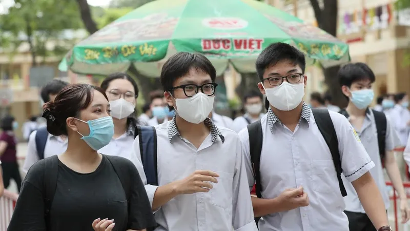 Thí sinh tham dự kỳ thi tốt nghiệp THPT 2020 đợt 1