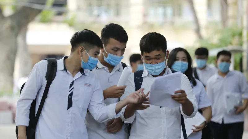 Thí sinh dự thi THPT đợt 1 năm 2020. Ảnh: QUANG PHÚC