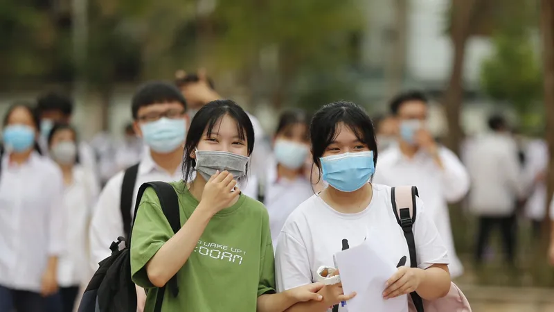 Thí sinh dự thi THPT năm 2020. Ảnh: QUANG PHÚC