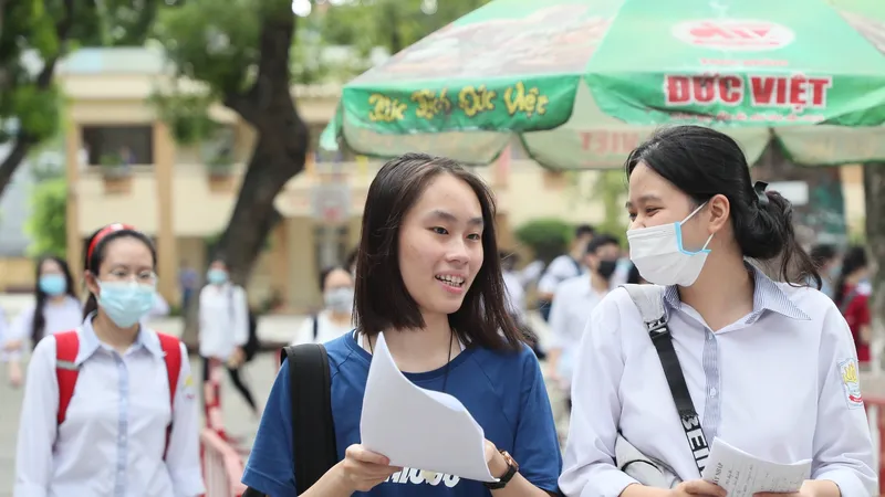 Thí sinh dự thi tốt nghiệp THPT 2020 ​
