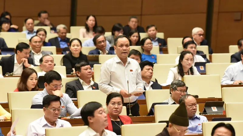 Quốc hội ngày 10-11. Ảnh: QUANG PHÚC