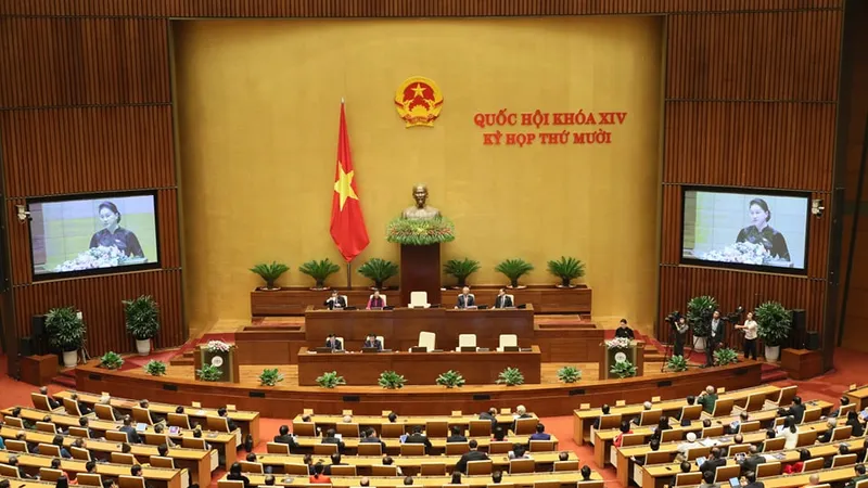 Bế mạc kỳ họp họp thứ 10, Quốc hội khóa XIV, ảnh VIẾT CHUNG