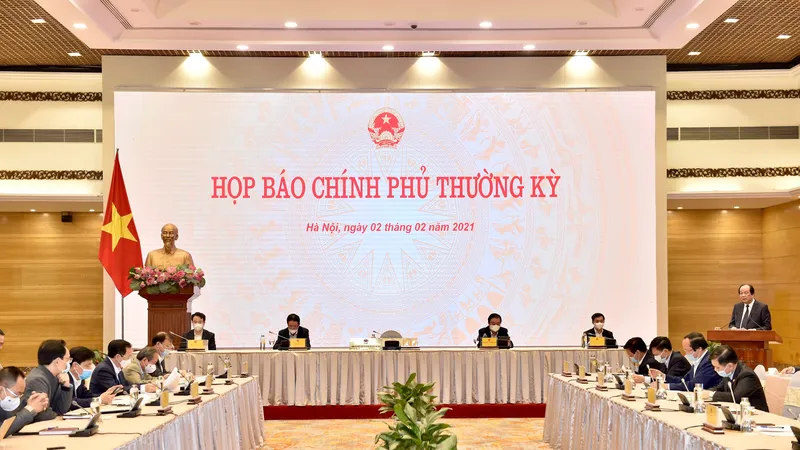 Họp báo Chính phủ chiều 2-2
