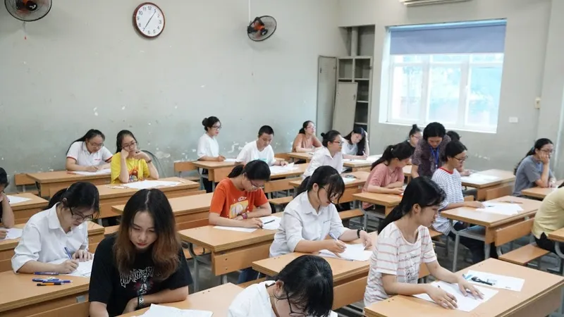 Học sinh tham dự kỳ thi tốt nghiệp THPT. Ảnh tư liệu: QUANG PHÚC