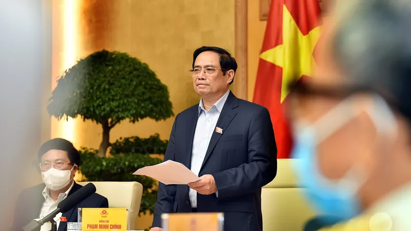 ​ Thủ tướng Chính phủ phân công rõ nhiệm vụ phòng, chống dịch Covid-19. Ảnh: VIẾT CHUNG