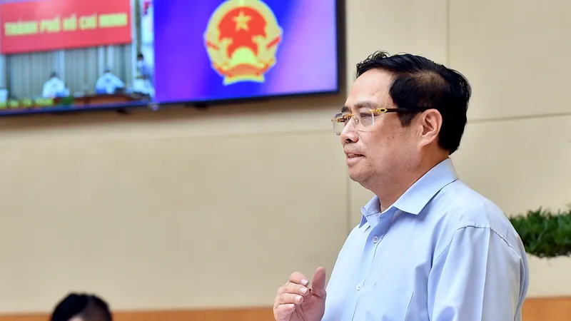 Thủ tướng Phạm Minh Chính. Ảnh: VIẾT CHUNG