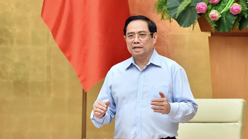 Thủ tướng Phạm Minh Chính. Ảnh: VIẾT CHUNG