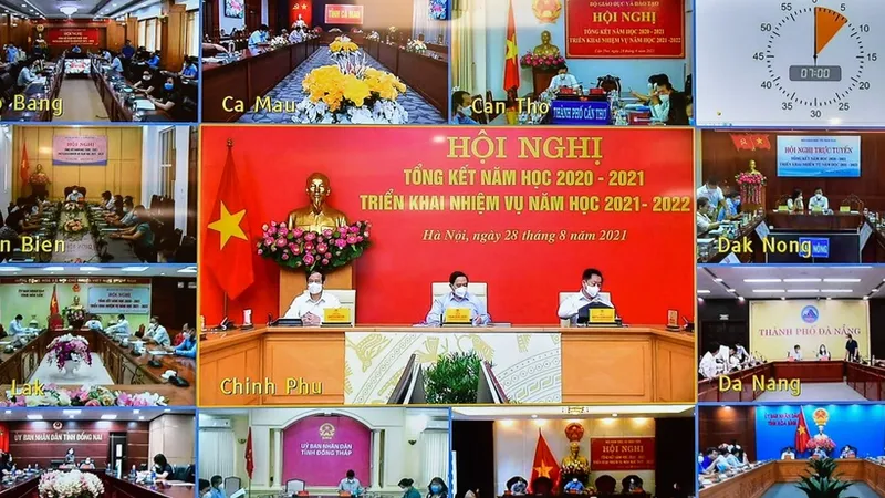 Hội nghị toàn quốc tổng kết năm học 2020-2021 và triển khai nhiệm vụ năm học 2021-2022 