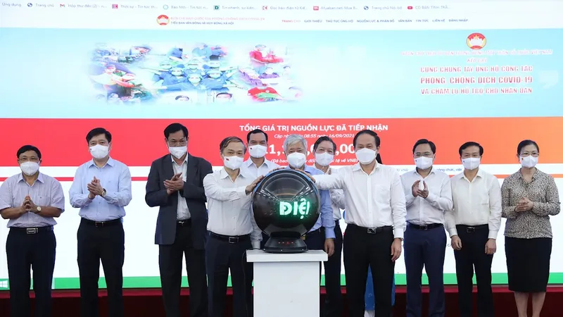Ra mắt hệ thống đóng góp trực tuyến thông qua địa chỉ truy cập: http://vandongxahoi.mattran.org.vn