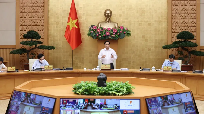 Thủ tướng Phạm Minh Chính chủ trì phiên họp ngày 2-10